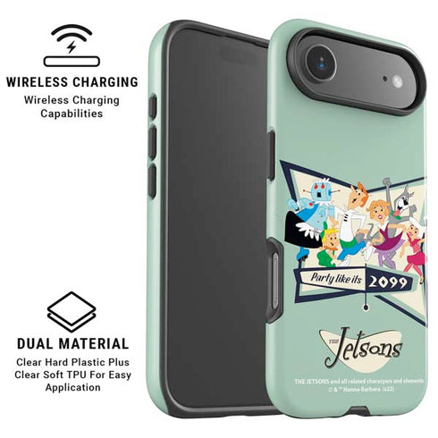 The Jetsons Party Like Its 2099 iPhone 17 Air Magsafe Impact Case