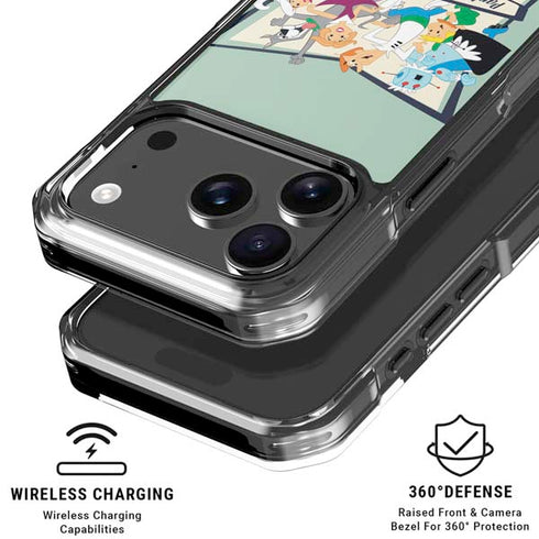 The Jetsons Party Like Its 2099 iPhone 17 Pro Max Clear Case