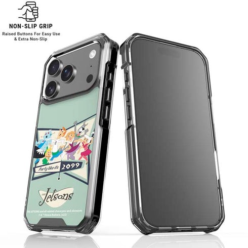 The Jetsons Party Like Its 2099 iPhone 17 Pro Max Clear Case