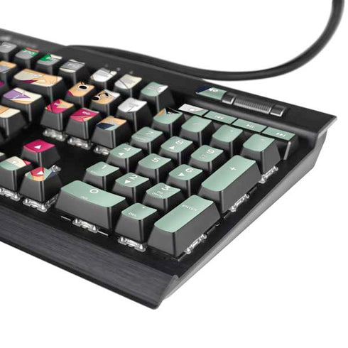 The Jetsons Party Like Its 2099 K95 RGB PLATINUM Mechanical Gaming Keyboard Skin