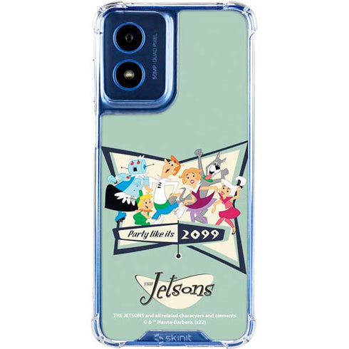 The Jetsons Party Like Its 2099 Moto G 5G (2024) Clear Case
