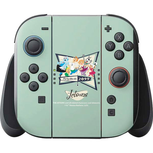 The Jetsons Party Like Its 2099 Nintendo Switch 2 (2025) with Joy-Con Skin