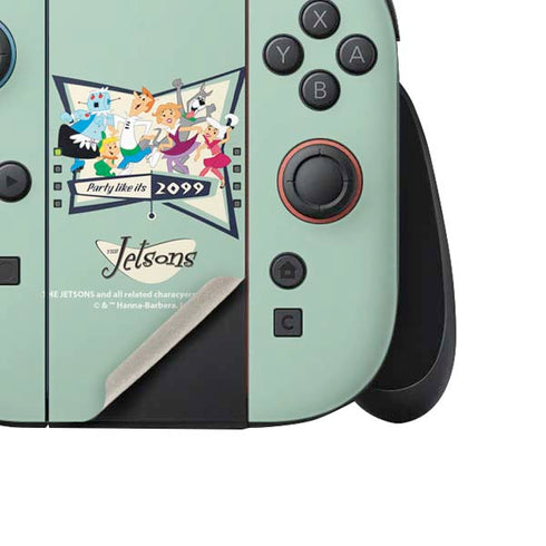 The Jetsons Party Like Its 2099 Nintendo Switch 2 (2025) Joy-Con Controller Skin
