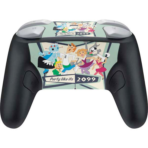 The Jetsons Party Like Its 2099 Nintendo Switch 2 (2025) Pro Controller Skin