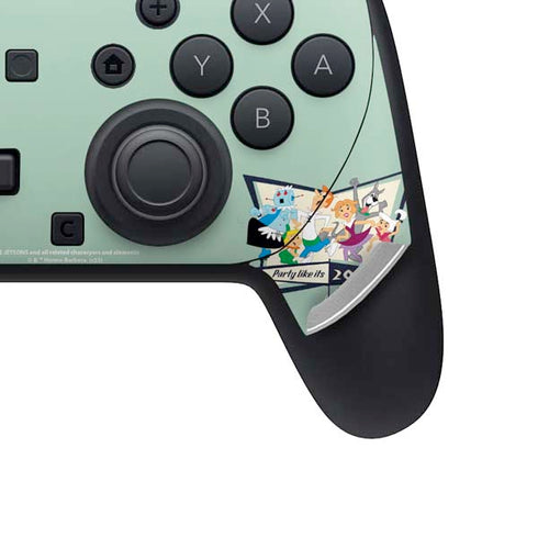 The Jetsons Party Like Its 2099 Nintendo Switch 2 (2025) Pro Controller Skin