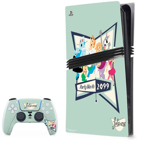 The Jetsons Party Like Its 2099 PS5 Pro Bundle Skin