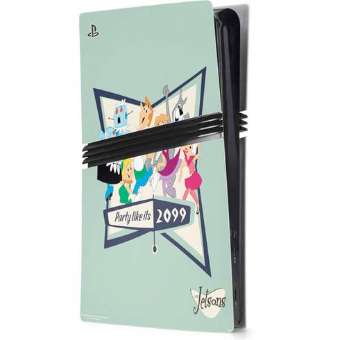 The Jetsons Party Like Its 2099 PS5 Pro Console Skin