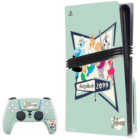 The Jetsons Party Like Its 2099 PlayStation PS5 Skins
