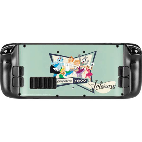 The Jetsons Party Like Its 2099 Steam Deck Handheld Gaming Computer OLED Skin