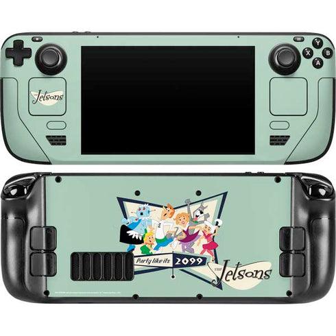 The Jetsons Party Like Its 2099 Steam Deck Handheld Gaming Computer Skin