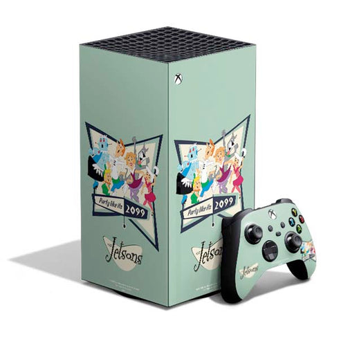 The Jetsons Party Like Its 2099 XBox Series X Digital Edition Bundle Skin