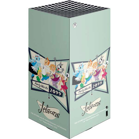 The Jetsons Party Like Its 2099 XBox Series X Digital Edition Console Skin
