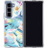 Pastel Dolphins by Sheena Pike Galaxy Z Fold5 5G Clear Case