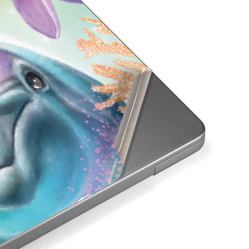 Pastel Dolphins by Sheena Pike Apple MacBook Pro 14-inch Skin