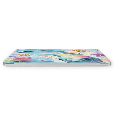 Pastel Dolphins by Sheena Pike Apple MacBook Pro 16-inch Skin