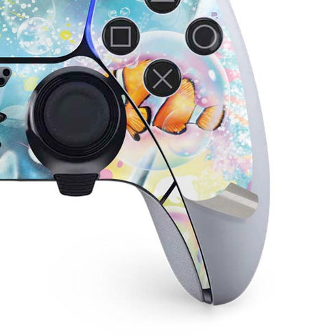 Pastel Dolphins by Sheena Pike PS5 DualSense Edge Pro Controller Skin