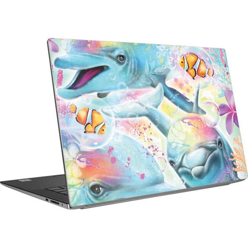 Pastel Dolphins by Sheena Pike Dell XPS Skin