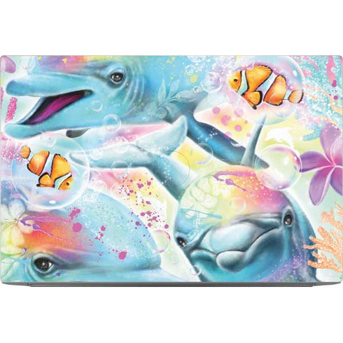 Pastel Dolphins by Sheena Pike Dell XPS Skin