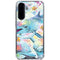 Pastel Dolphins by Sheena Pike Galaxy A36 5G Clear Case