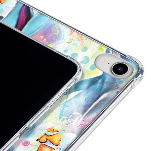 Pastel Dolphins by Sheena Pike iPad 11th Gen (2025) Clear Case