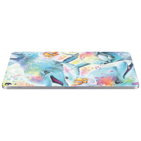 Pastel Dolphins by Sheena Pike Apple iPad Air Skin