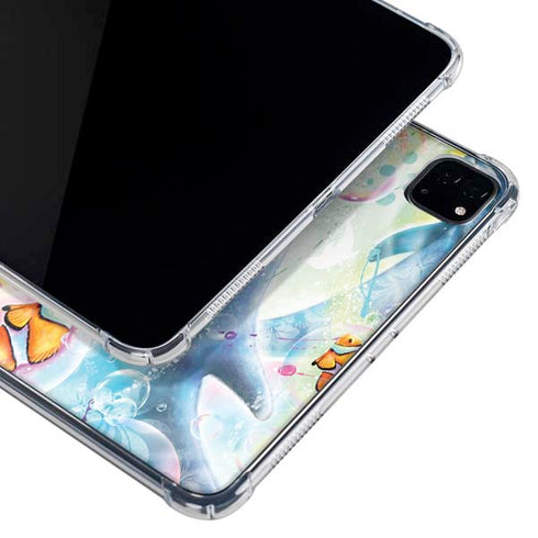Pastel Dolphins by Sheena Pike iPad Pro 11in (2024) Clear Case