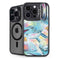 Pastel Dolphins by Sheena Pike iPhone 14 Pro Max Kickstand Case