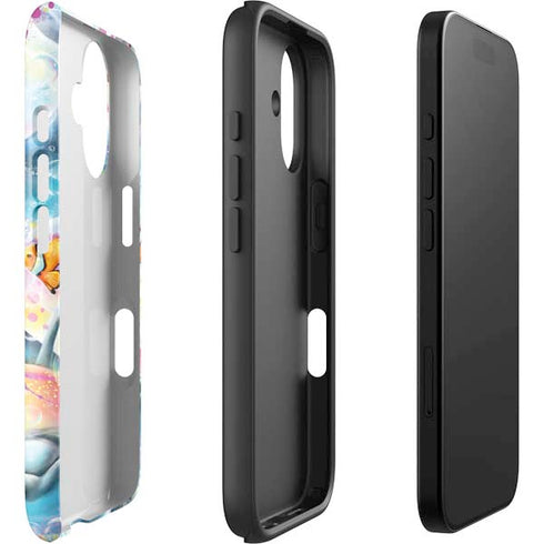 Pastel Dolphins by Sheena Pike iPhone 16 Impact Case