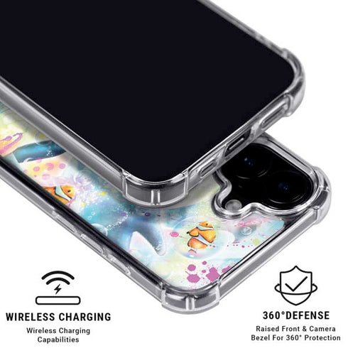 Pastel Dolphins by Sheena Pike iPhone 16 MagSafe Case