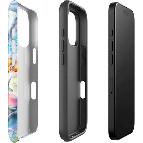 Pastel Dolphins by Sheena Pike iPhone 16 Pro Impact Case