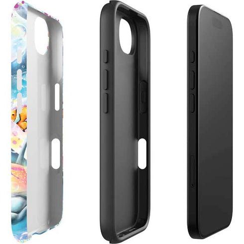 Pastel Dolphins by Sheena Pike iPhone 16e Impact Case