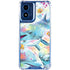 Pastel Dolphins by Sheena Pike Moto G 5G (2024) Clear Case