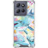 Pastel Dolphins by Sheena Pike Moto G Power 5G (2025) Clear Case