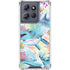 Pastel Dolphins by Sheena Pike Moto G Stylus 5G (2025) Clear Case