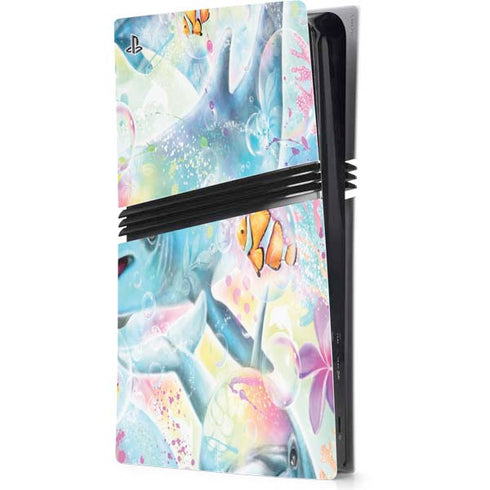 Pastel Dolphins by Sheena Pike PlayStation PS5 Skins