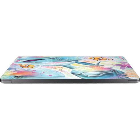Pastel Dolphins by Sheena Pike Surface Laptop 7 15in Skin