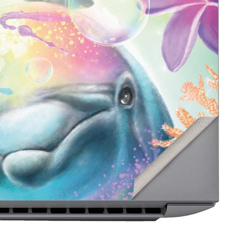 Pastel Dolphins by Sheena Pike HP ZBook Fury 16 G10 Skin