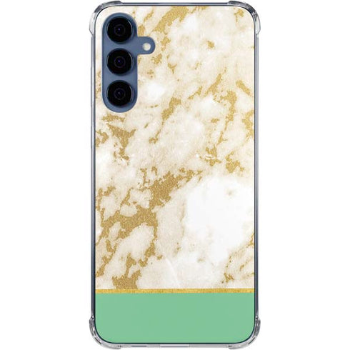 Pastel Marble Galaxy A35 5G Clear Case