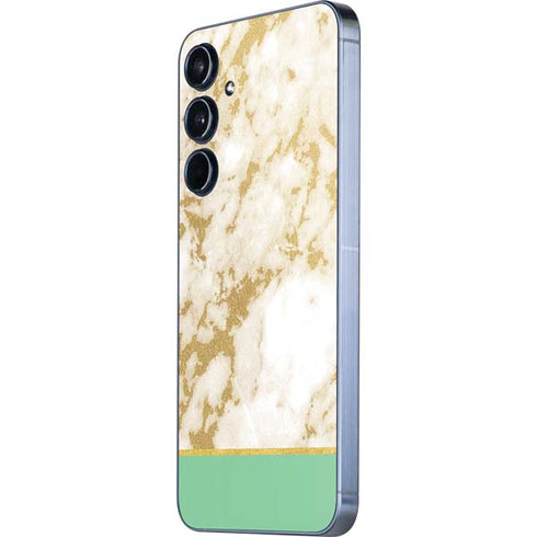 Pastel Marble Galaxy A35 5G Skin