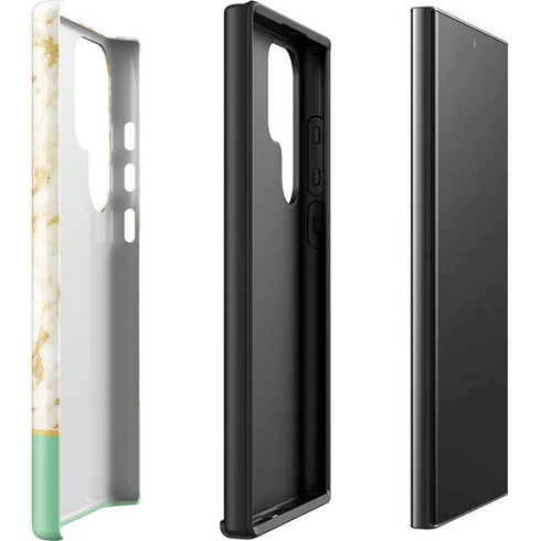 Pastel Marble Galaxy S23 Ultra Pro Case