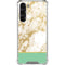 Pastel Marble Galaxy S24 FE Clear Case