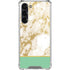 Pastel Marble Galaxy S24 FE Clear Case