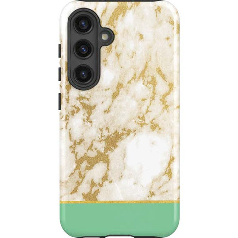Pastel Marble Galaxy S25 Impact Case