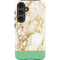 Pastel Marble Galaxy S25 Plus Impact Case