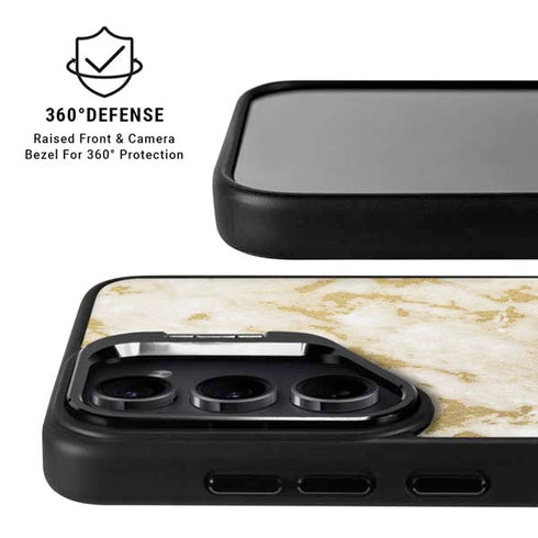 Pastel Marble Galaxy S24 Plus Kickstand Case