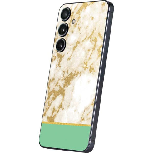 Pastel Marble Galaxy S25 Skin