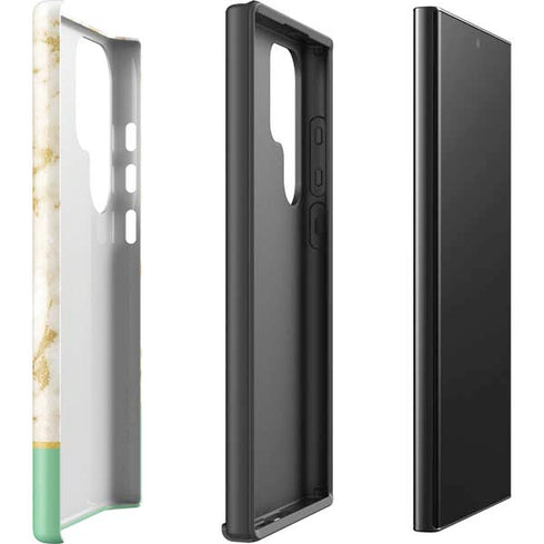 Pastel Marble Galaxy S25 Ultra Impact Case