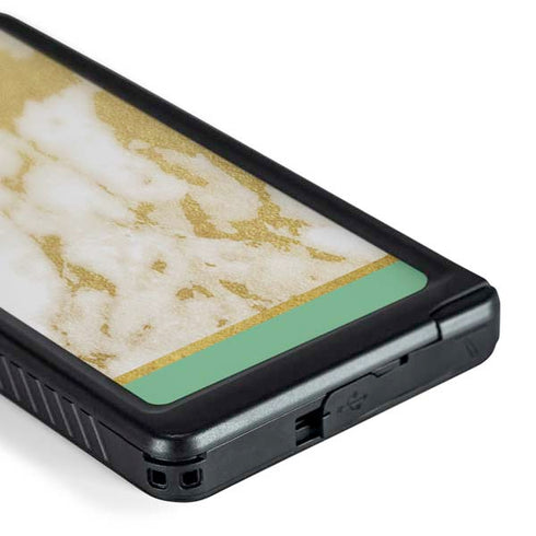 Pastel Marble Galaxy S24 Ultra Waterproof Case