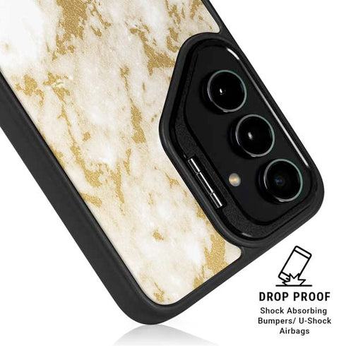 Pastel Marble Galaxy S26 Plus Kickstand Case