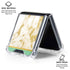 Pastel Marble Galaxy Z Flip6 Clear Case